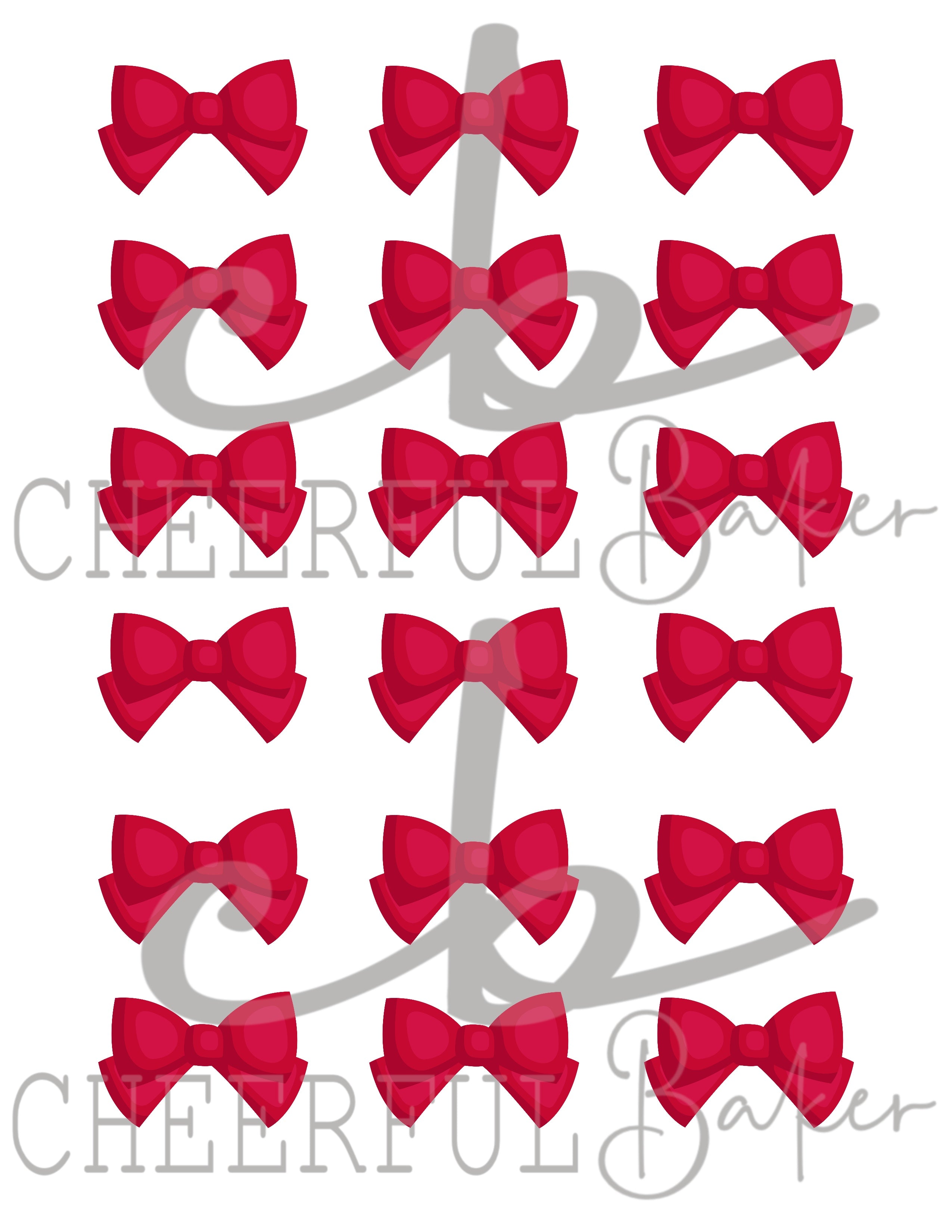 Bow cookie