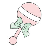 rattle cookie cutter | the cheerful baker