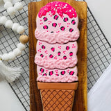 4 piece Cookie Cutter Ice cream set