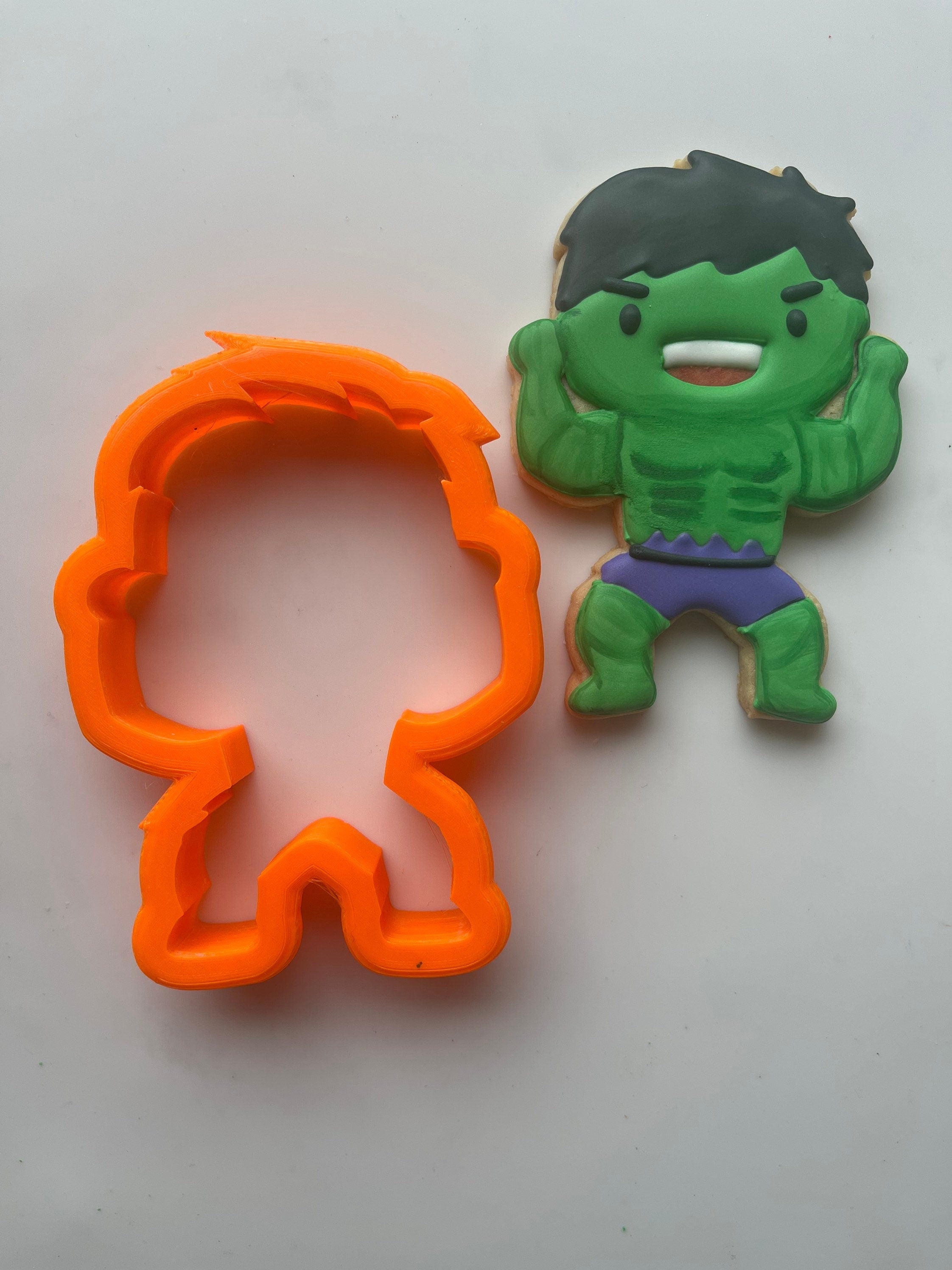 hulk cookie cutter