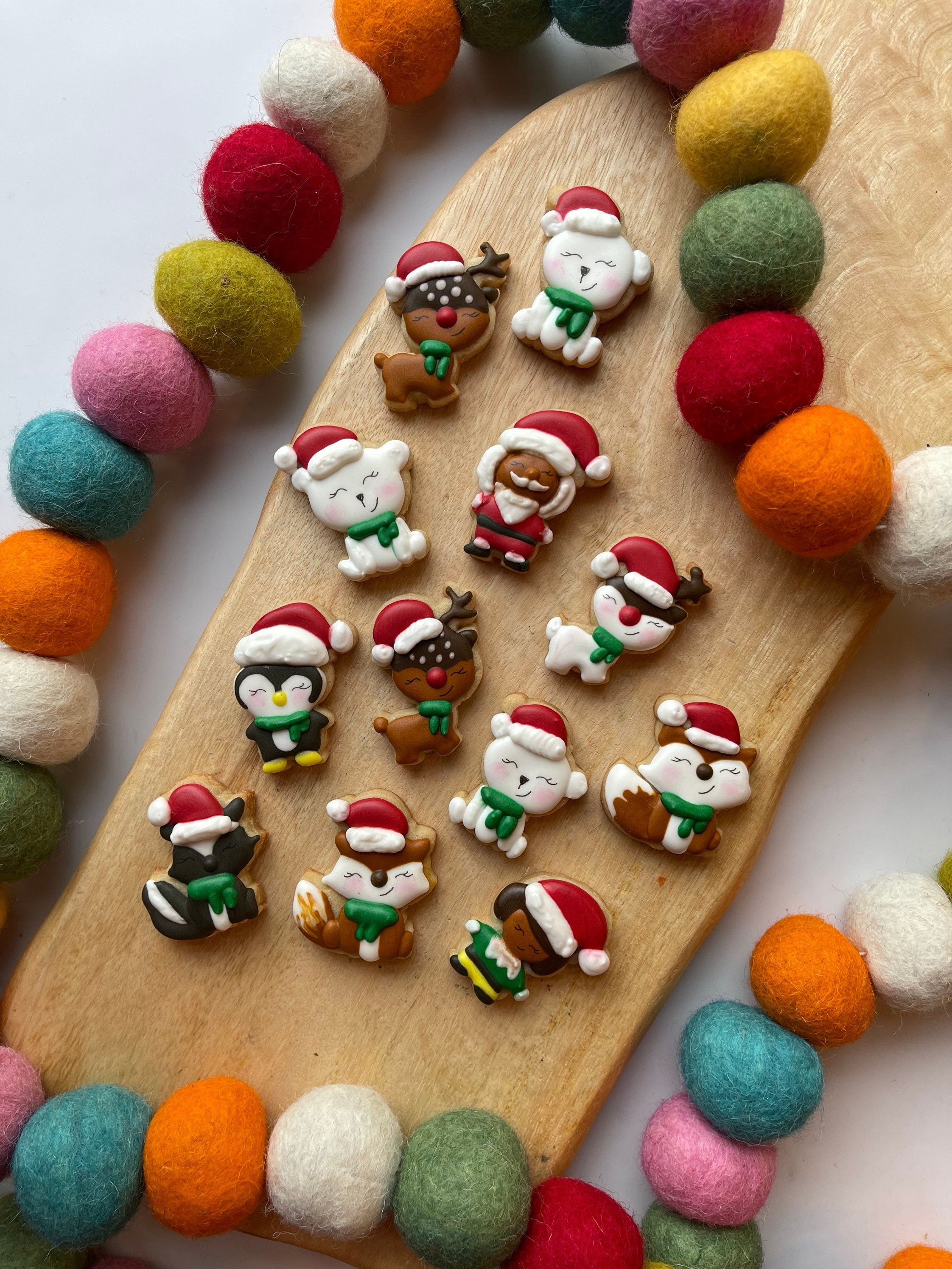 mini Christmas cookie set