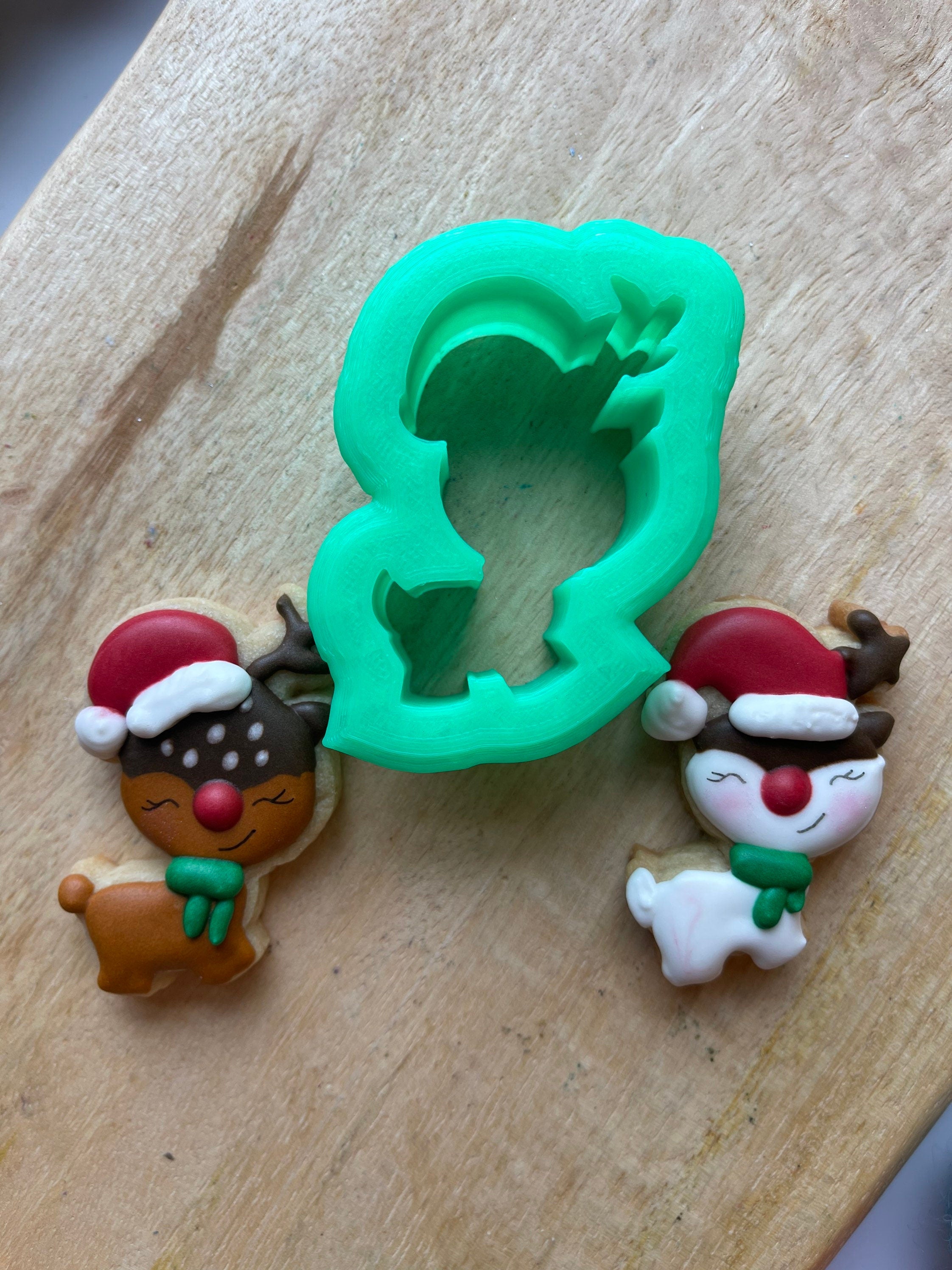 reindeer mini cookie cutter