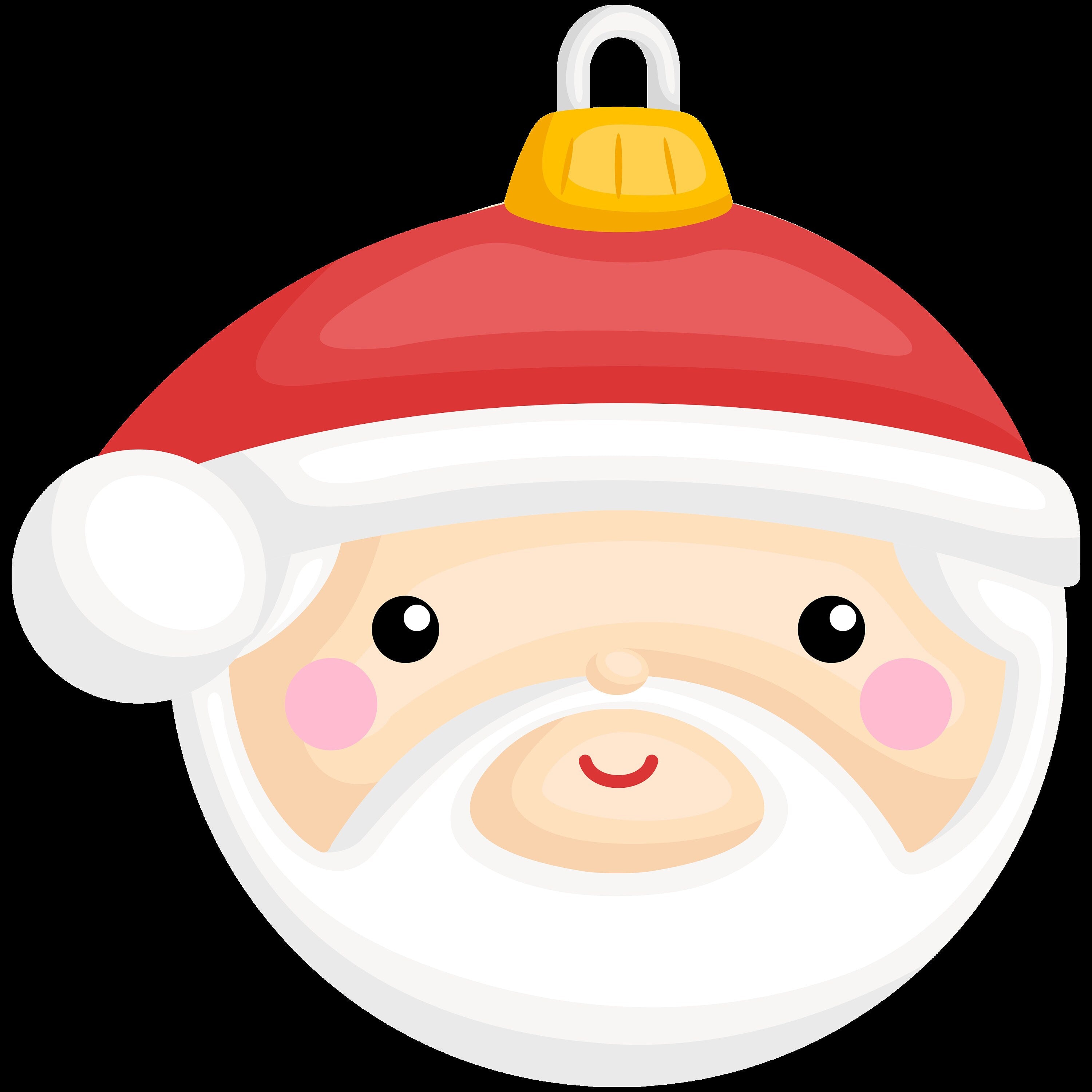 santa christmas ornament cookie cutter