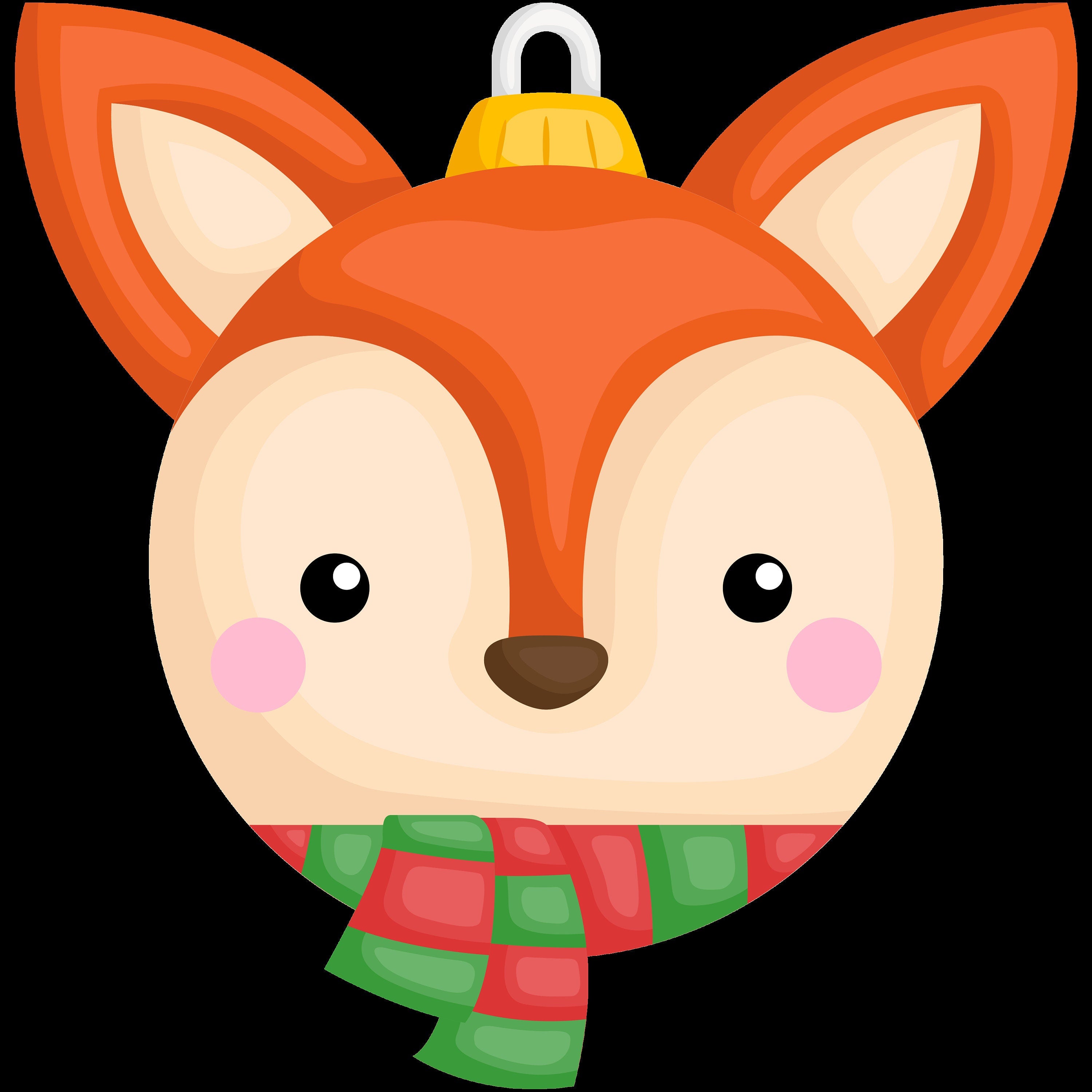 fox ornament cookie cutter
