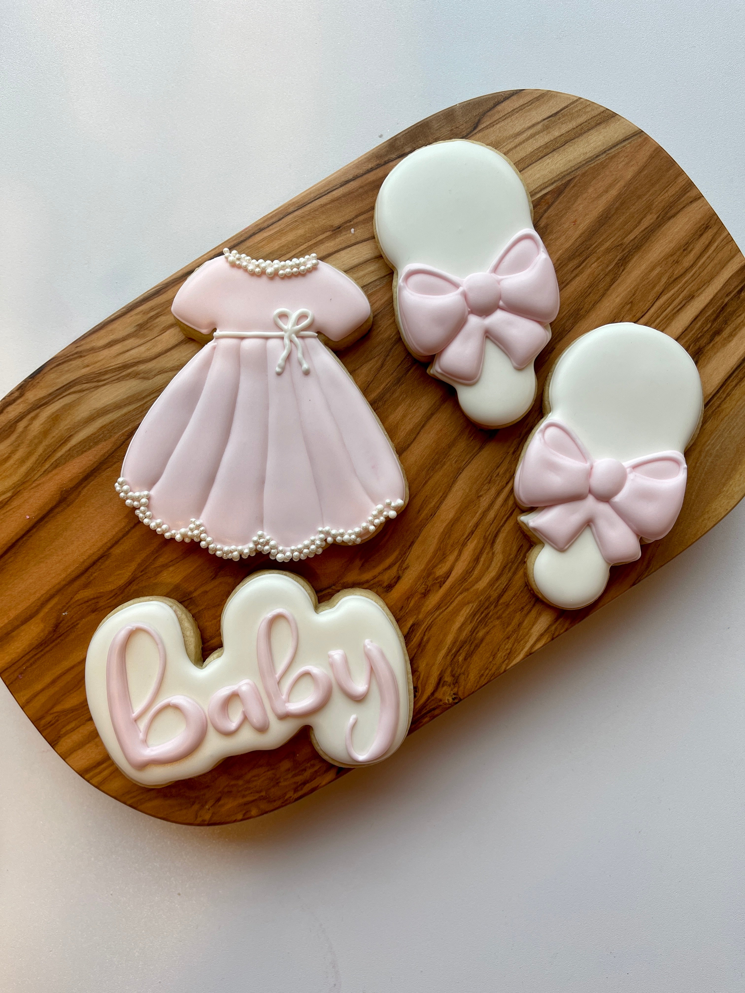 Girl Baby Shower Cookie Cutter Set