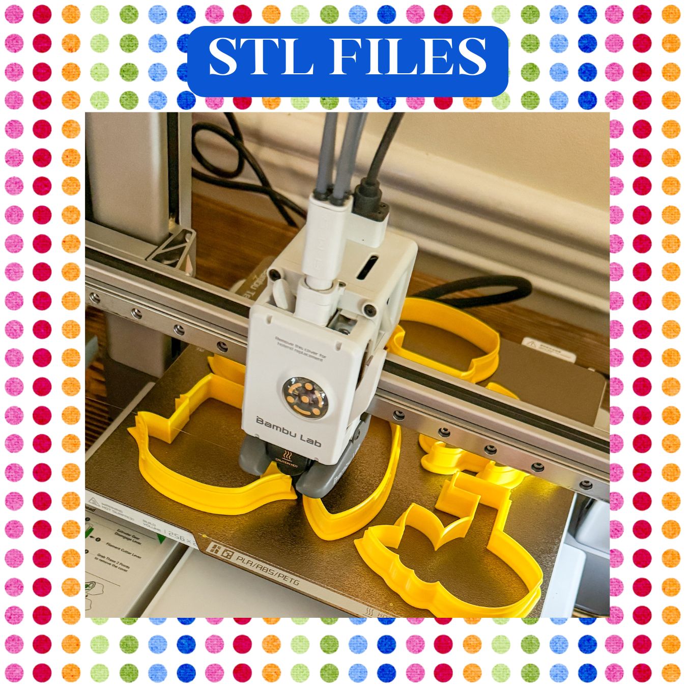 Printing Cookie Cutters at Home with Cookie Cutter STL Files | The Cheerful Baker