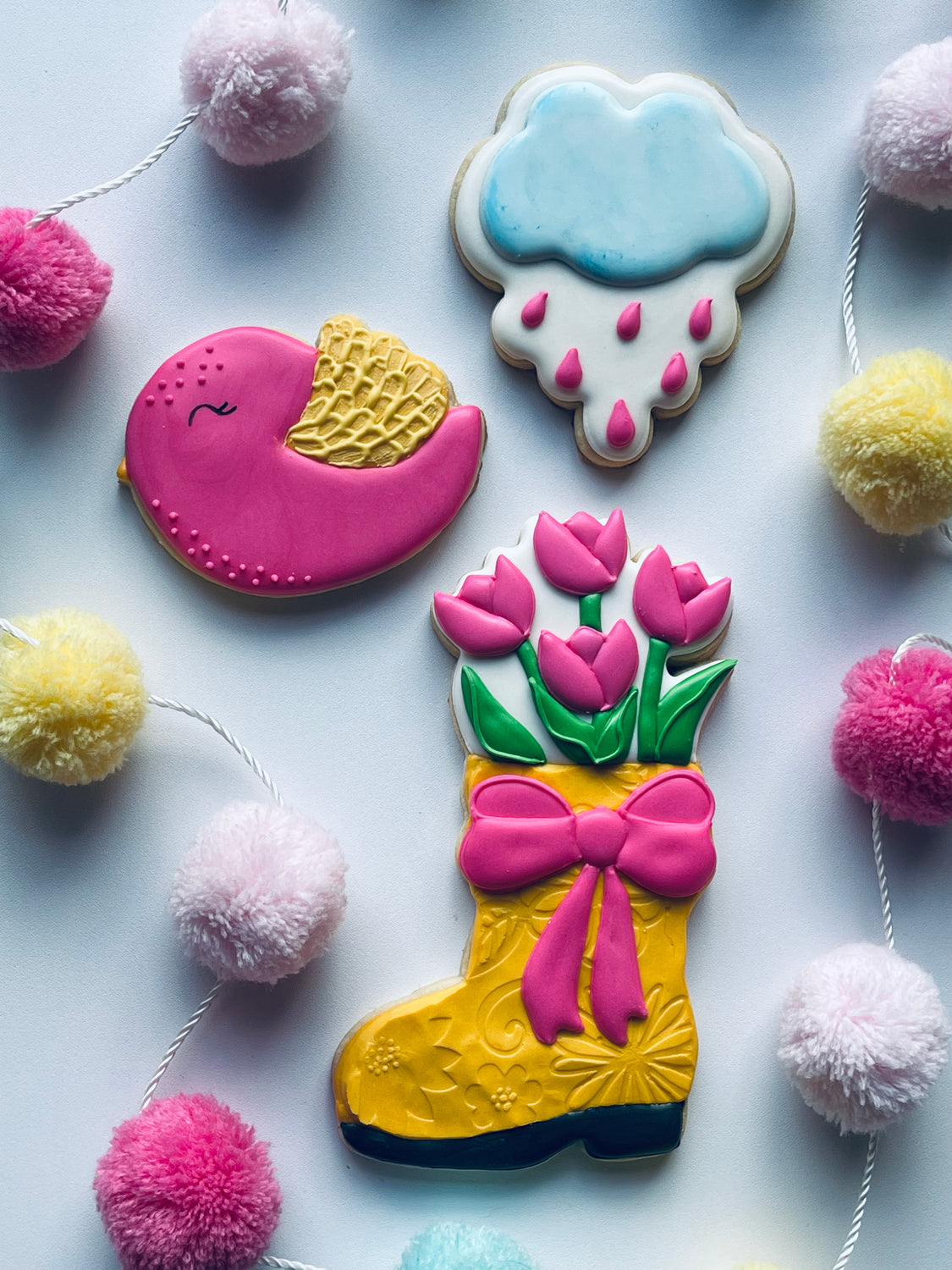 Spring cookie cutters