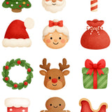 12 piece Advent Calendar Mini Cookie Cutter Set