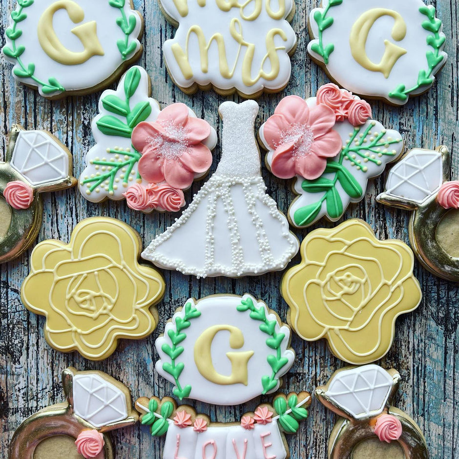 The Cheerful Baker - Wedding Cookies