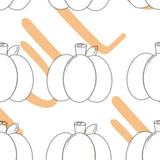 Pumpkin royal icing transfer sheet| The Cheerful Baker