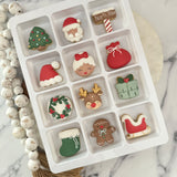 12 piece Advent Calendar Mini Cookie Cutter Set