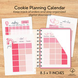 Sprinkled with Love Yearly Cookie Decorator's Planner