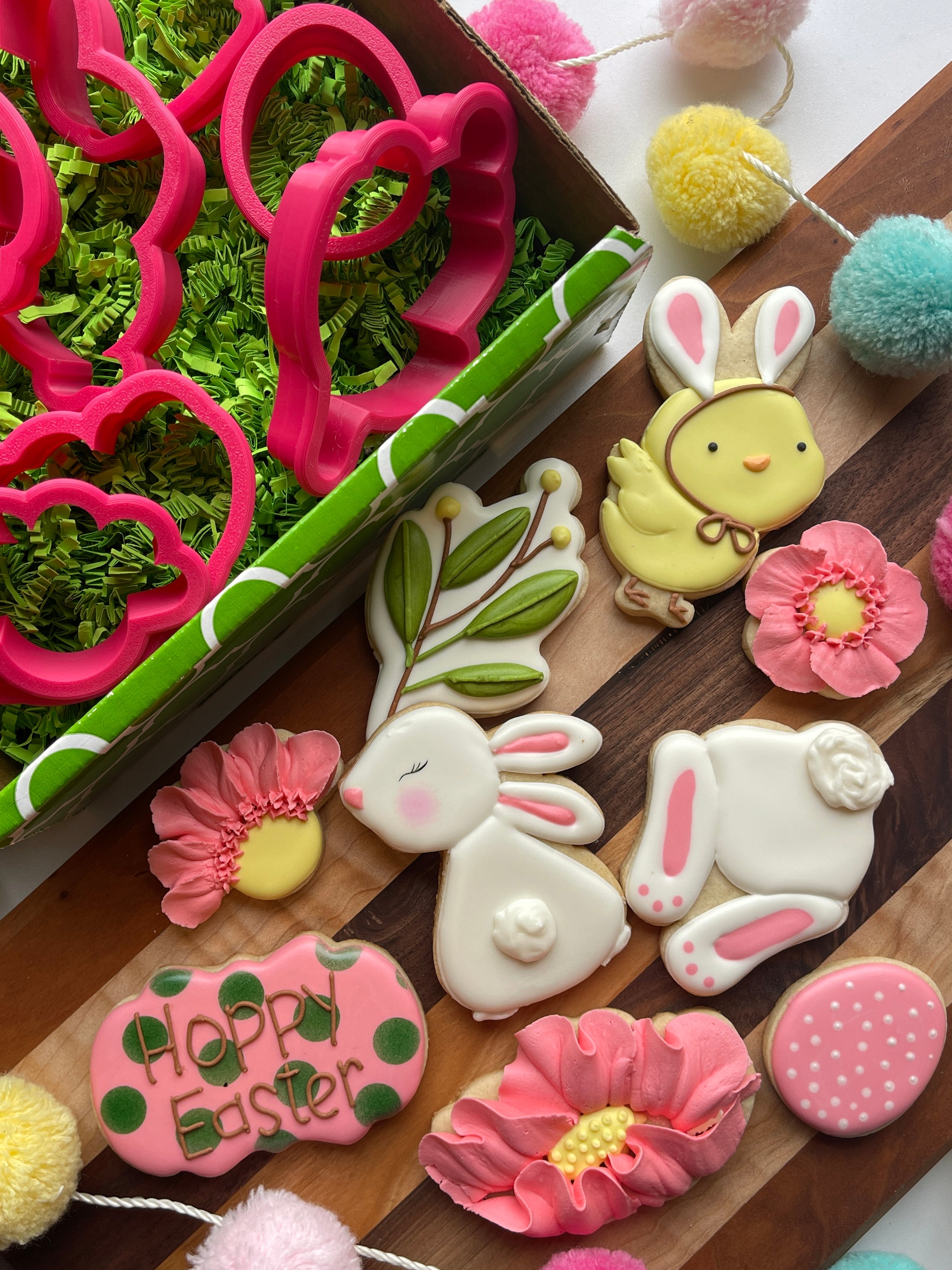 The Cheerful Box Easter Cookie Cutter Kit