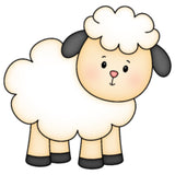 Sheep cookie cutter