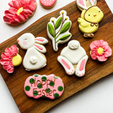 Easter themed cookie decorating class