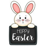 Easter bunny plaque