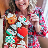 Holiday mugs Christmas Cookie Cutters - Christmas Characters