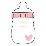 baby bottle cookie cutter | The Cheerful Baker