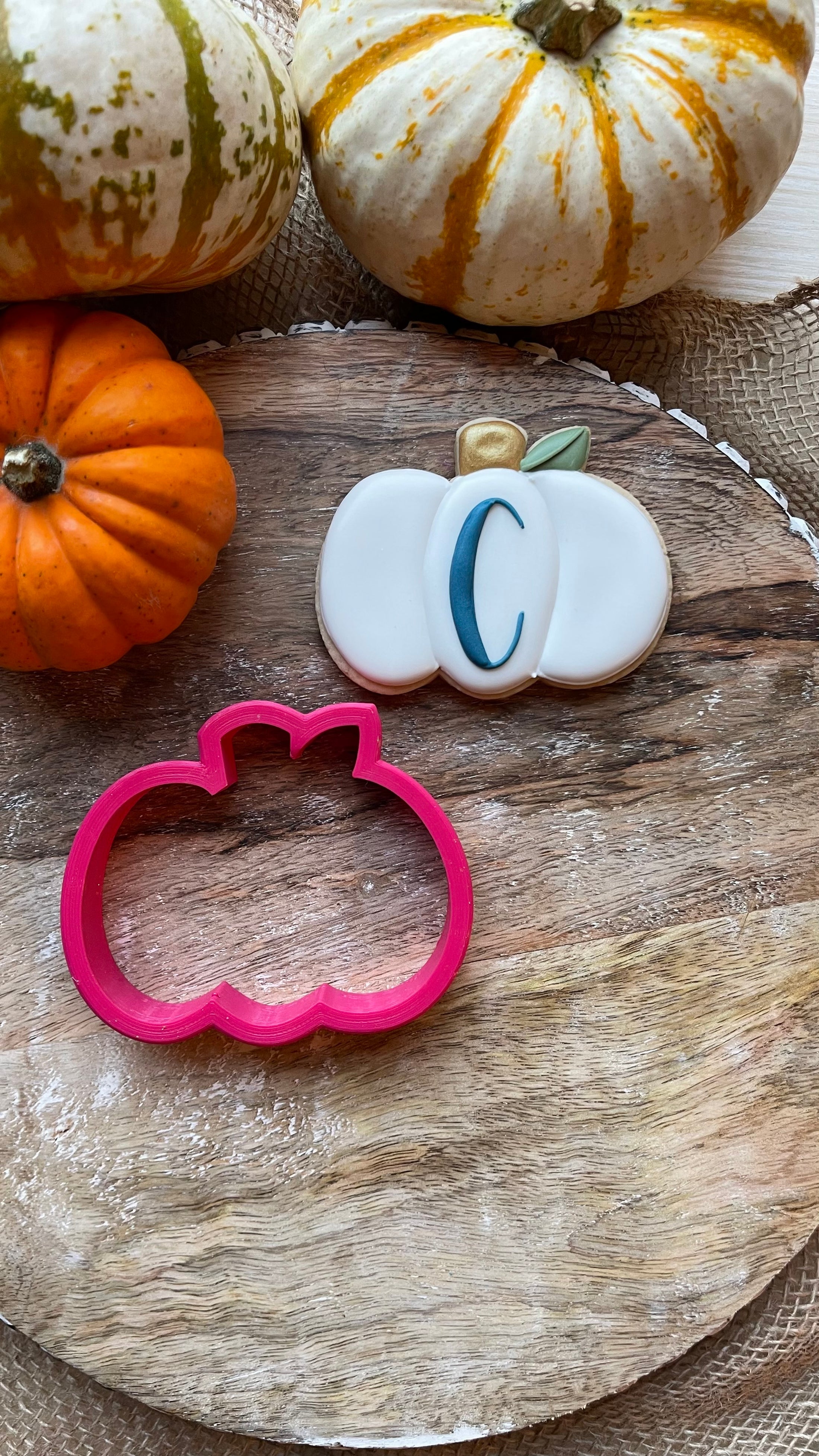 Pumpkin Cookie Cutter | The Cheerful Baker