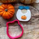 Baby bib Cookie Cutter | The Cheerful Baker