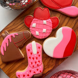 Cowgirl Valentine Cookie Cutter Set | The Cheerful Baker