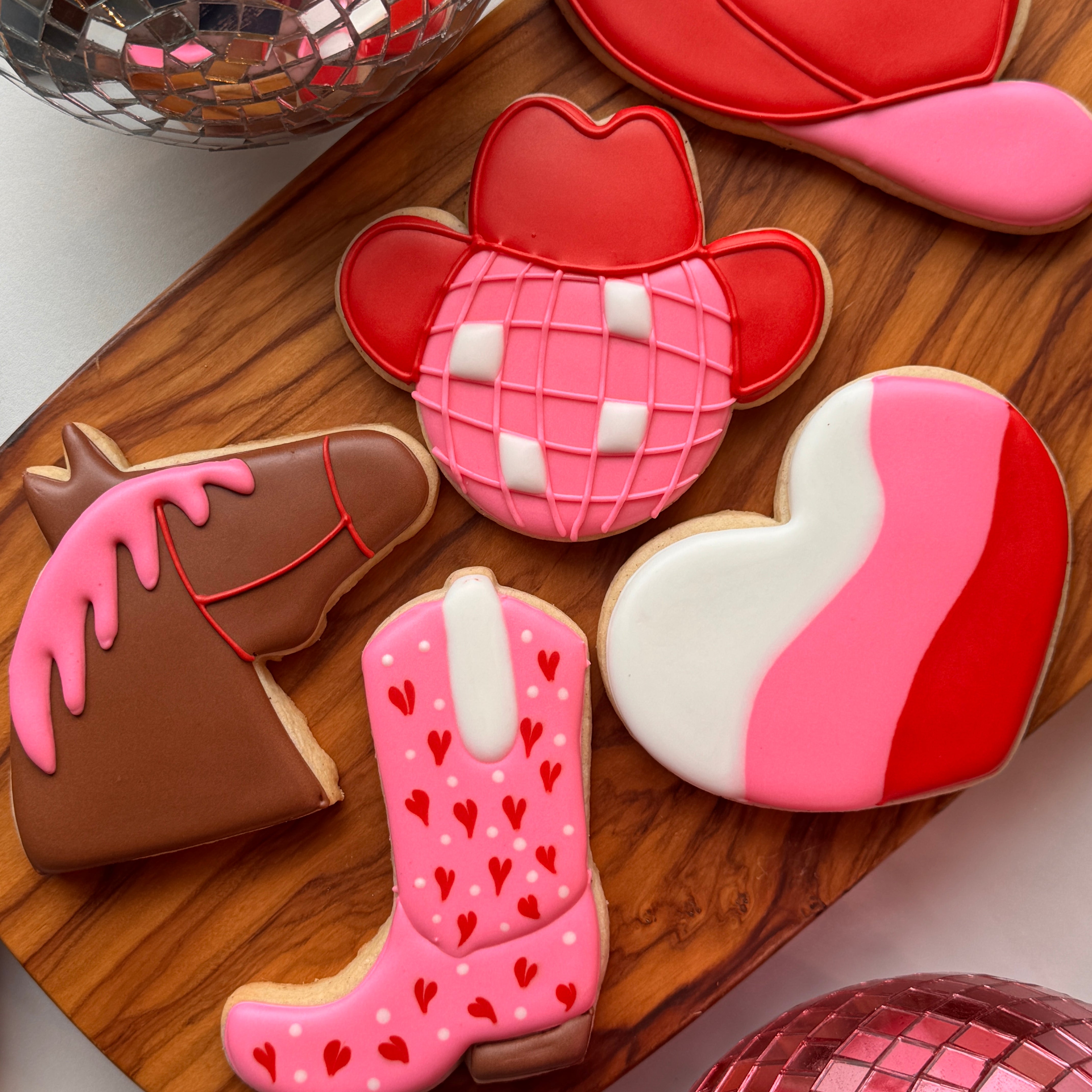 Cowgirl Valentine Cookie Cutter Set | The Cheerful Baker