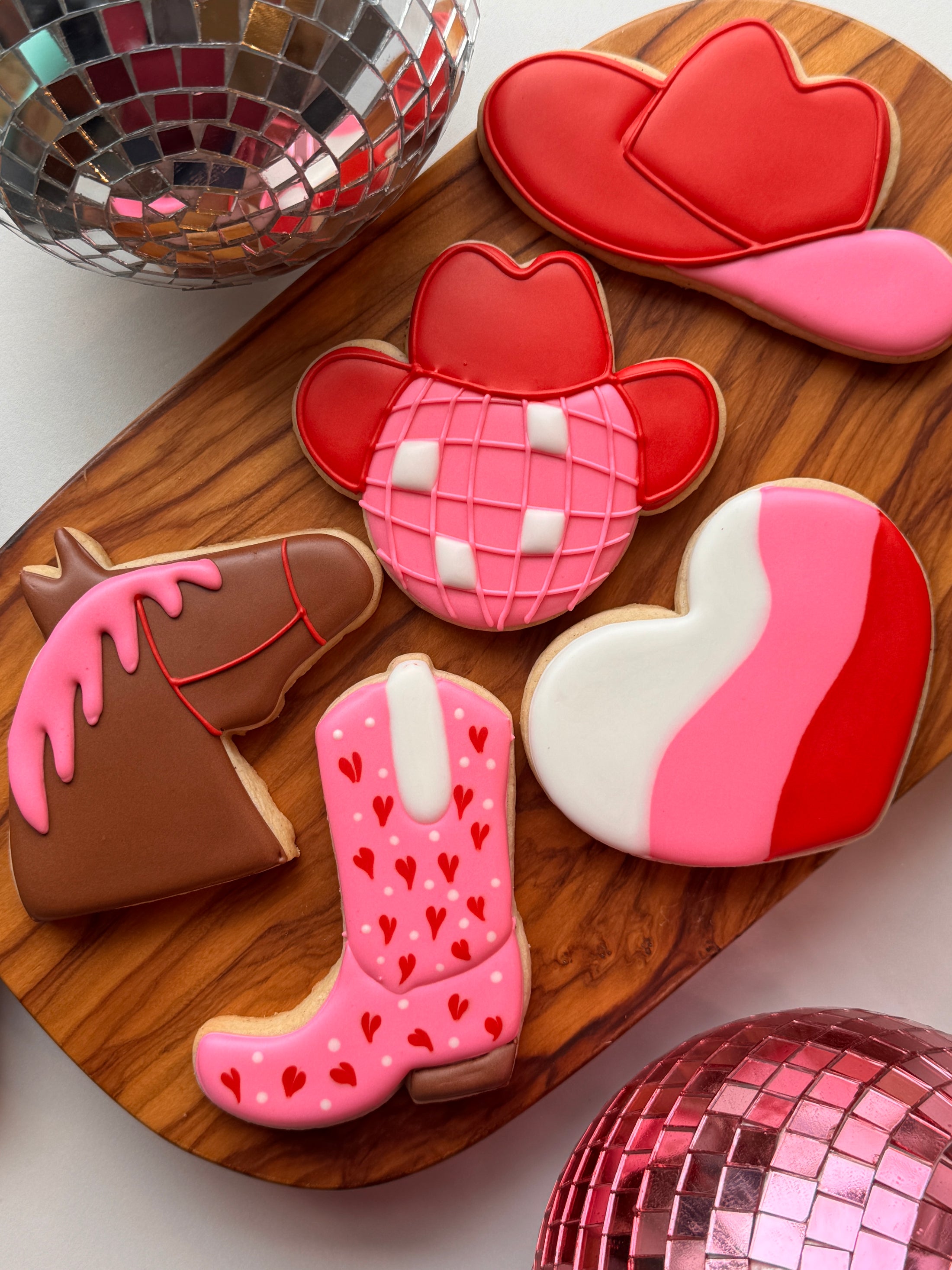 Cowgirl Valentine Cookie Cutter Set | The Cheerful Baker