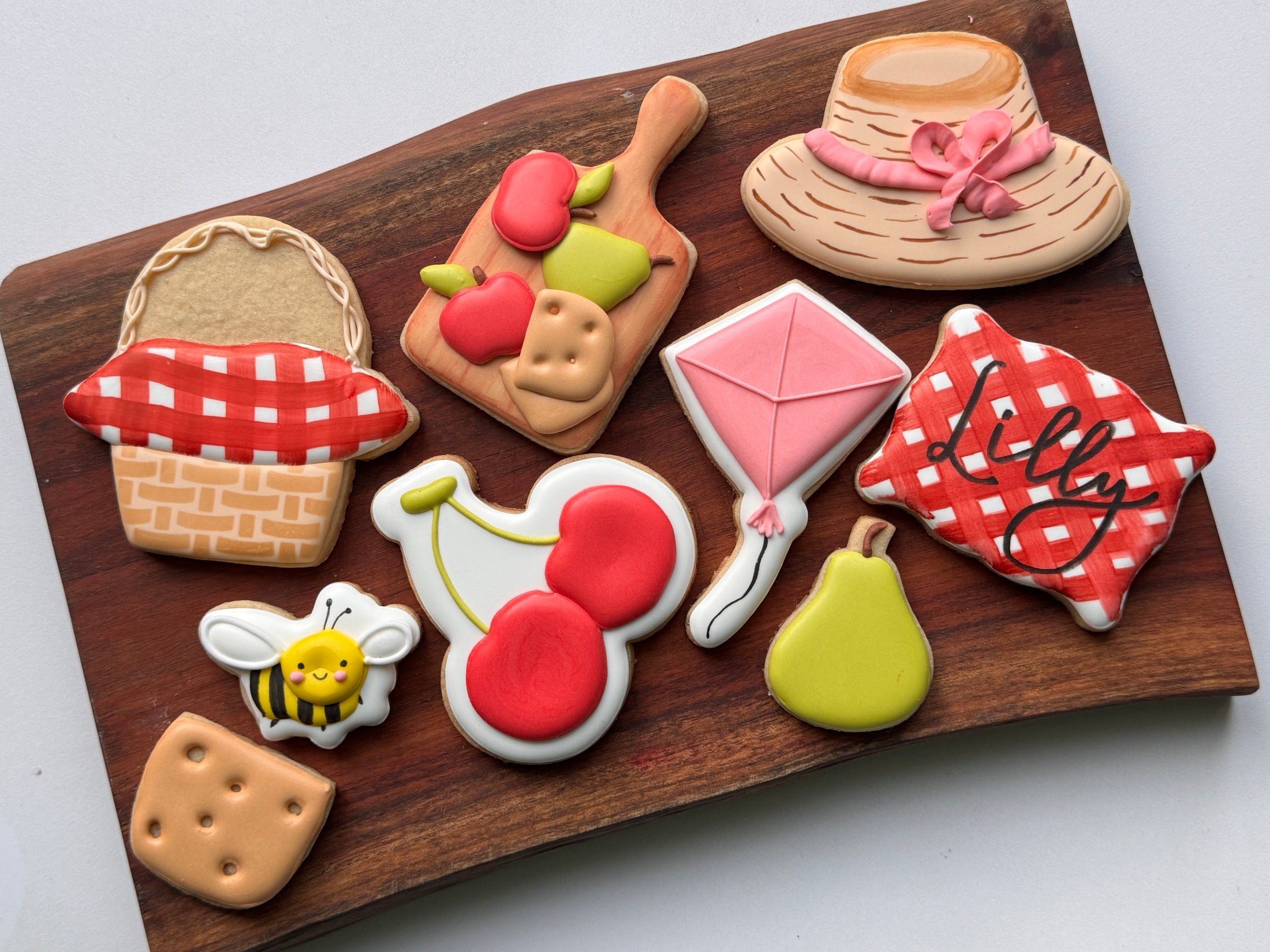Cookie decorating box: The Cheerful Box