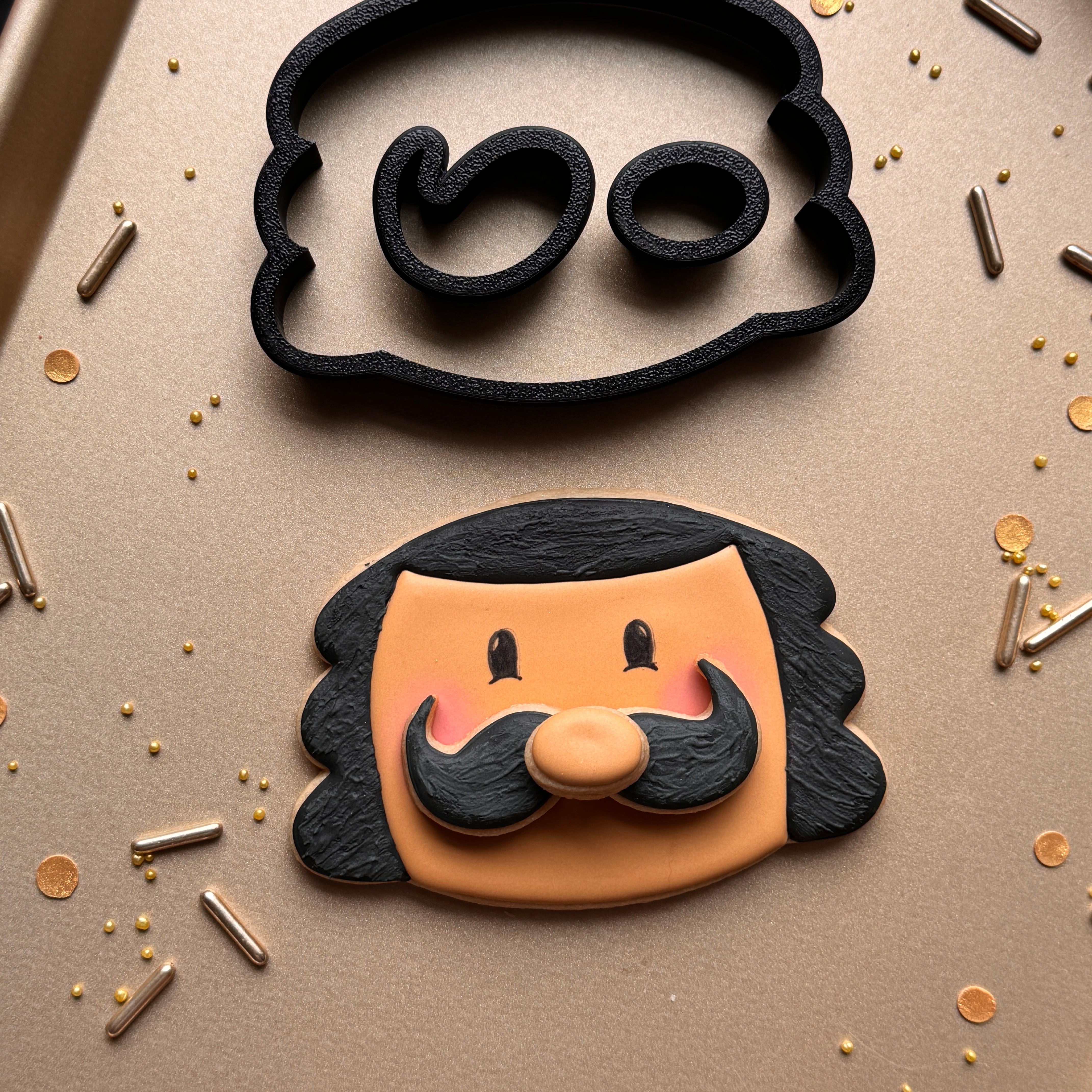 Nutcracker Face Cookie Cutter | The Cheerful Baker