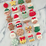 24 piece Advent Calendar Mini Cookie Cutter Set