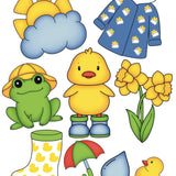 Spring cookie cutter set