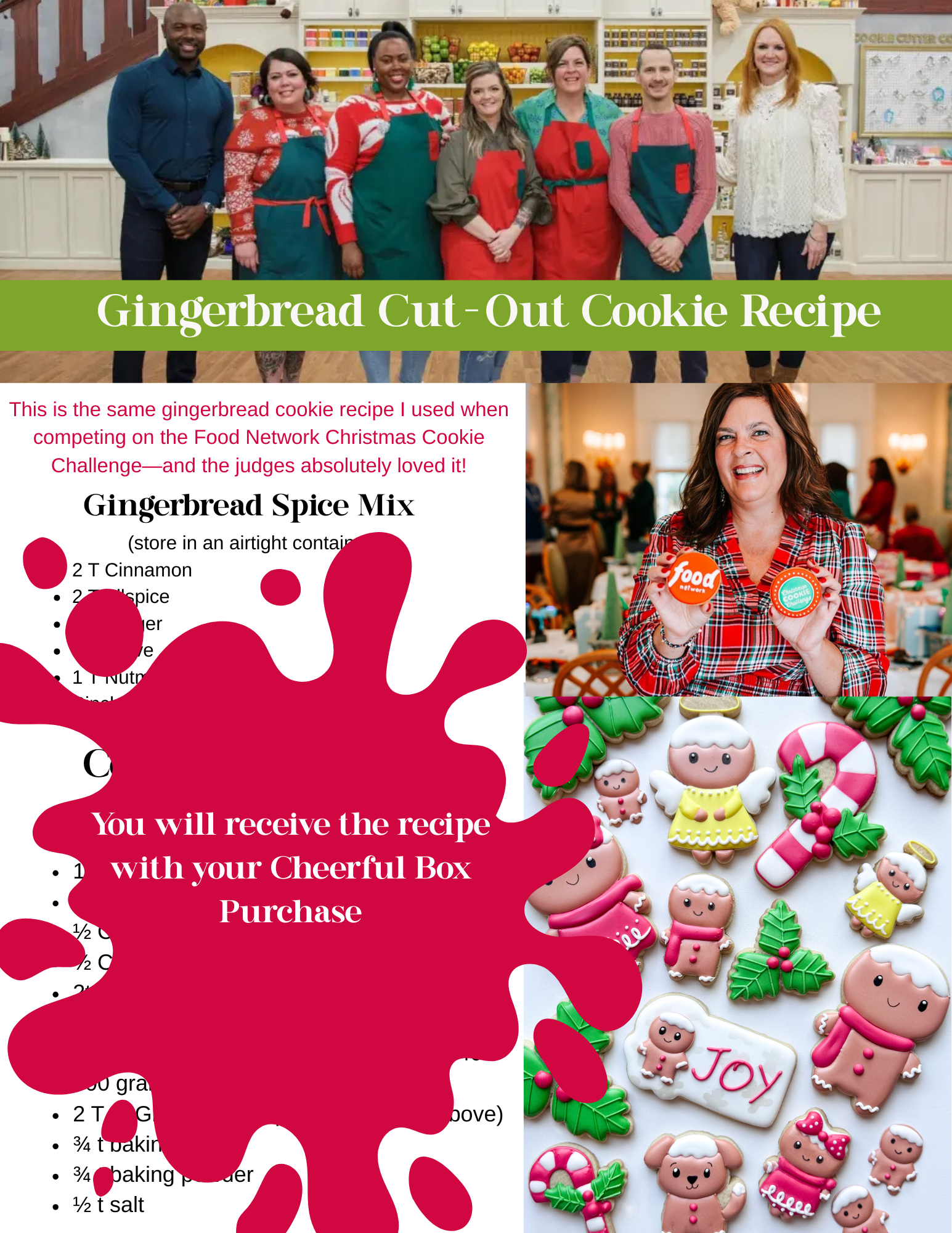 Cookie Decorating Box: The Cheerful Box