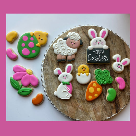 Easter Bunny Cookie Decorating Online Class