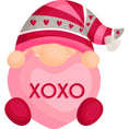 Load image into Gallery viewer, Valentine gnome cookie cutter
