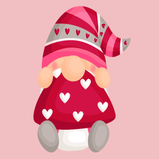 Gnome Valentine Cookie cutter