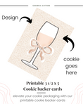Load image into Gallery viewer, Damask backer card for packaging  - file download
