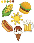 Load image into Gallery viewer, Cookie decorating box: The Cheerful Box Mini Assortment
