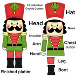 Nutcracker Cookie Cutter Set