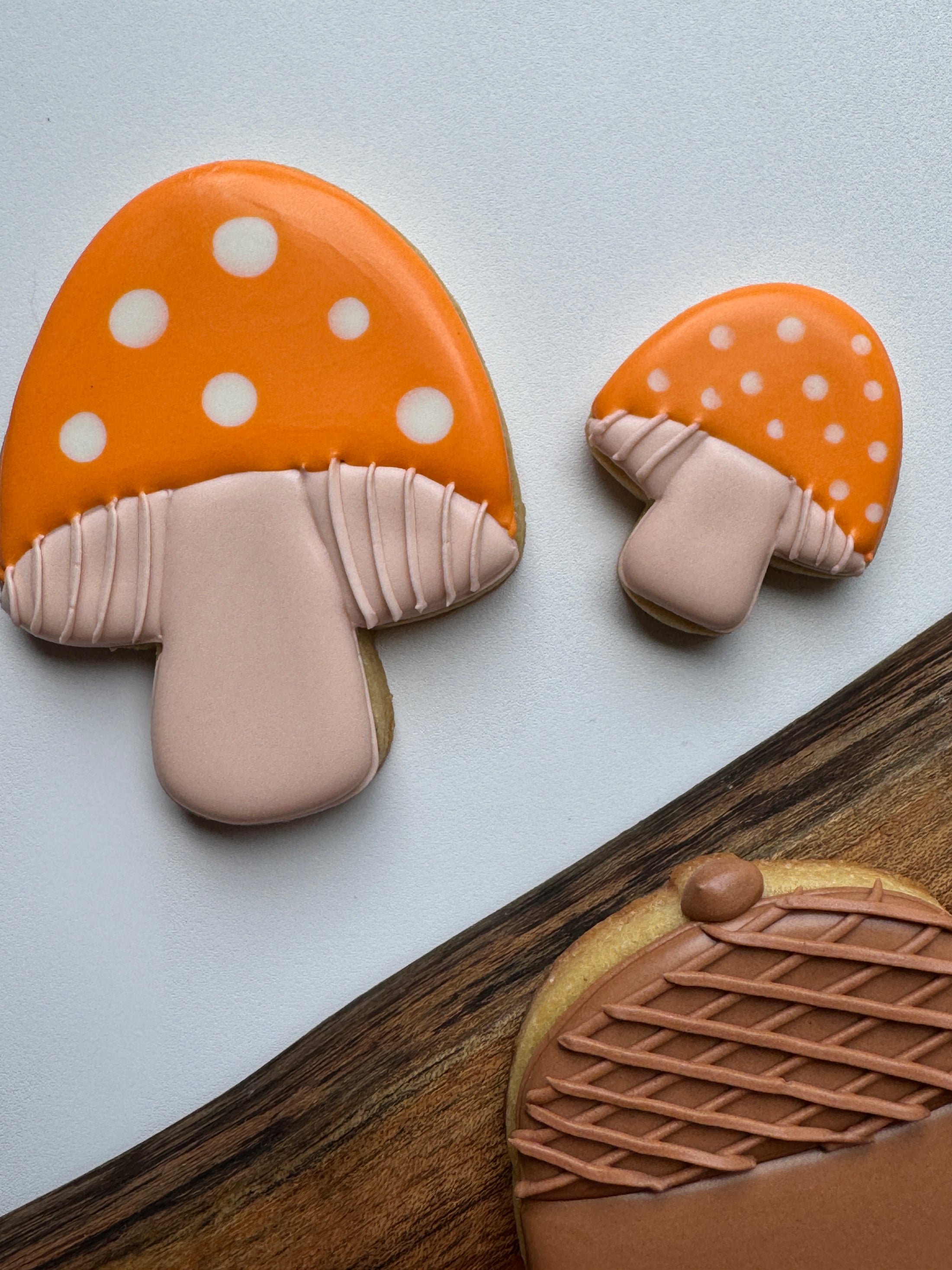 mushroom cookie Online Cookie Decorating Classes- The Cheerful Box