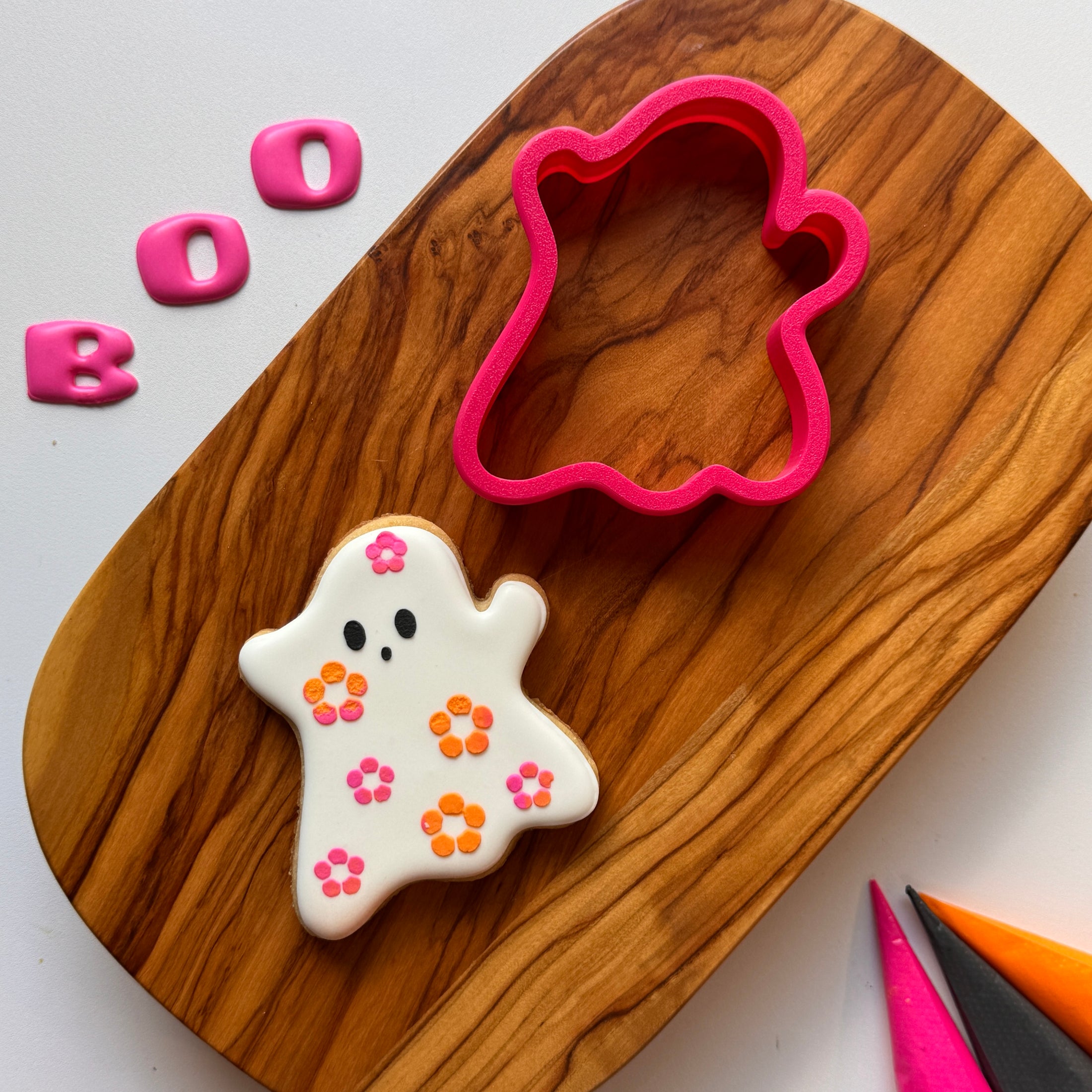 cookie subscription box |halloween ghost cookies | the cheerful baker