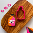 Load image into Gallery viewer, cookie subscription box | halloween poison bottle cookies | the cheerful baker
