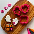 Load image into Gallery viewer, Halloween mini cookier cutter set
