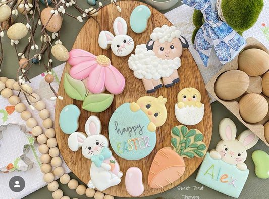 Easter Royal Icing Cookie Class – Learn to Decorate Adorable Easter Cookies!