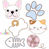 Print Your Own - The Cheerful Box Digital Cookie Cutter Kit