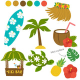 Hawaiian Luau Cookie Cutter Set