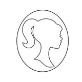 barbie silhouette cookie cutter