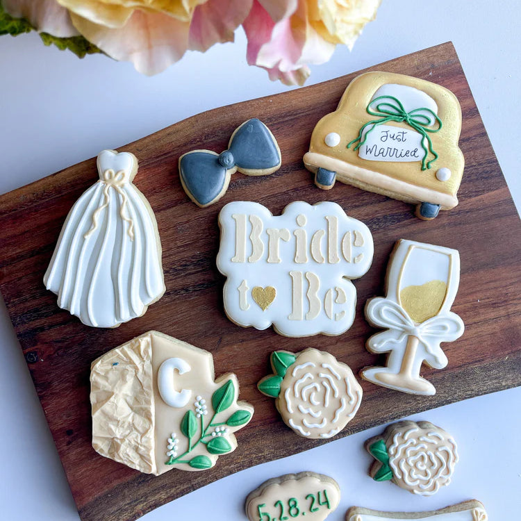 bridal shower cookie class | the cheerful baker