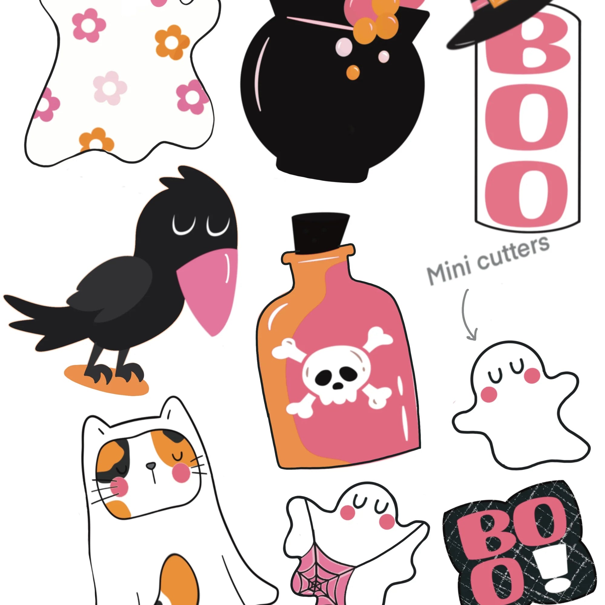 Halloween cookie Cutter Bundle  | The Cheerful Baker