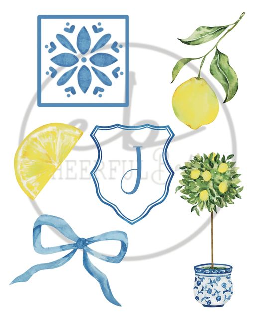 lemon cookie decorating class online clip art images | The Cheerful Baker