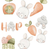 Spring Bunny Cookie Cutter Set